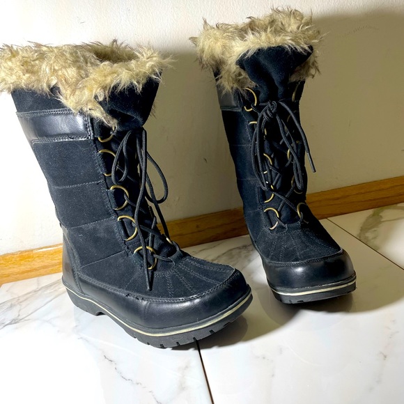 Faux Fur Winter Boots | Furry Warm Boots - Picture 2 of 4